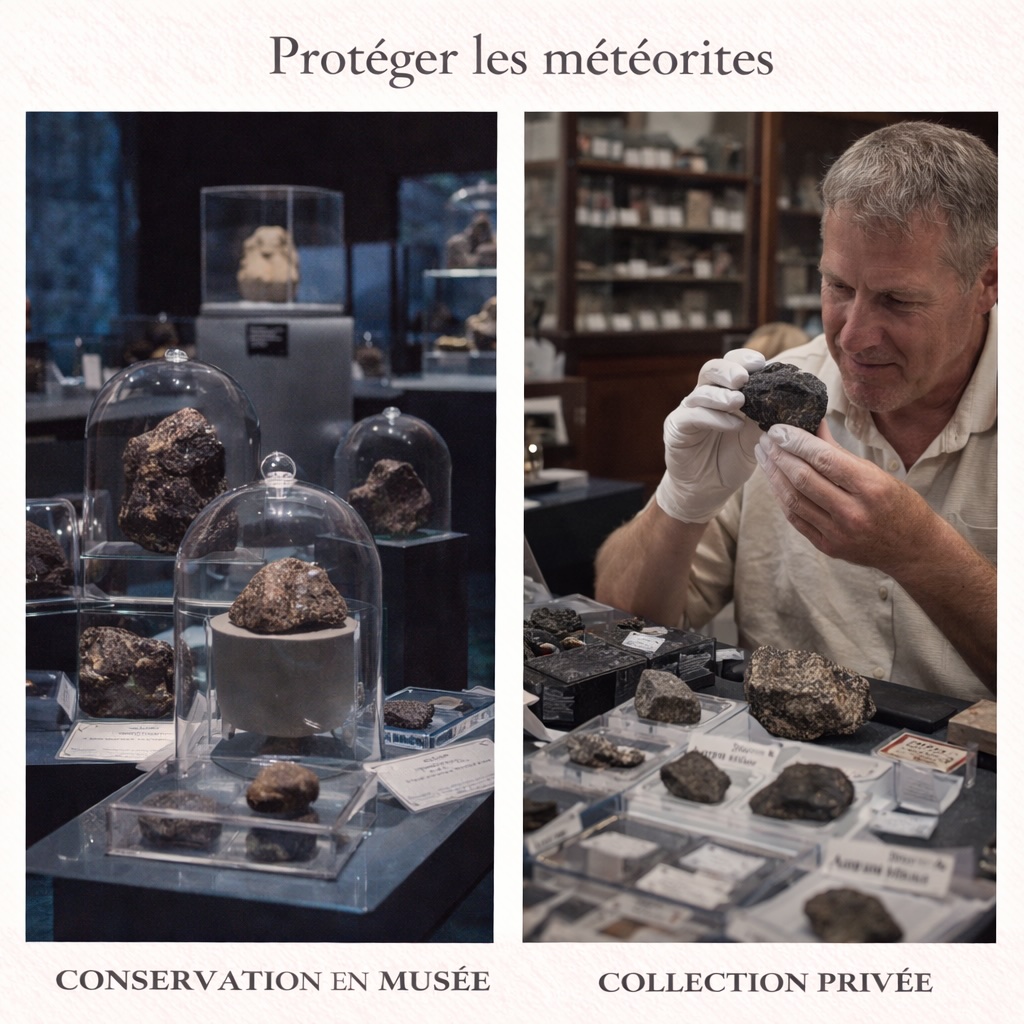 Protéger les météorites